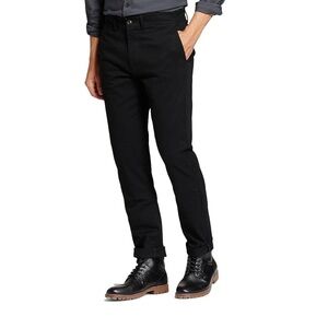 Goodfellow & CO Men's Black Pants 32W 32L alimentos Tech chino